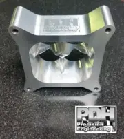 2" CARBY SPACER, TAPERED FULL 7 DEG, 4150 HOLLEY CARBURETOR, SUPER SUCKER