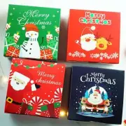 Christmas Gift Boxes Santa Claus Merry Christmas Favours Sweet Biscuit Candy