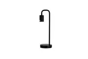 Minimalist Bedside Lamp Base - Black