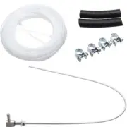 Car Heater Fuel Pipe Hose Gas Tank Pick Up Clip Filter Pipe Tube Line W/4 Clamps (for: Subaru)