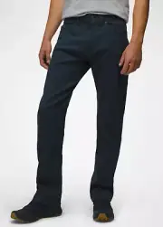 PrAna Men's 35 x 34 Brion Pant Stretch Zion Stormy Night NWT Casual Golf Work