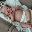 Pinky Reborn Baby Doll Full Body Silicone Doll Girl,20 Inch Realistic Doll Baby