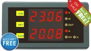 Battery Tester DC 200V 300A Voltage Current AMP Power Tester Voltmeter Ammeter
