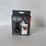 Kikkerland Wide Angle Selfie Lens, 0.4x Wide Angle For Any Smart Phone Or Tablet