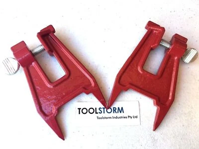 2X CHAINSAW CHAIN STUMP FILE VISE FOR CHAINSAW SHARPENER