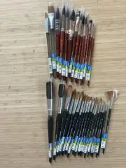 33 Princeton Neptune / Elites / Mix Watercolor Paint Brushes
