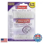 The Doctor's BrushPicks Interdental Toothpicks, 275 Picks