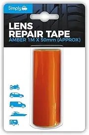 Simply 2251 Pack of 1 Lens Repair Adhesive Tape - Amber