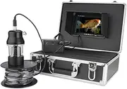 Fish Finder Camera, with 9.0 Inch LCD Monitor, IP68 Waterproof 1000TVL Camera, 8 Hours Battery Life, for Ice Fishing, Lake, Sea, Open Water, Boat