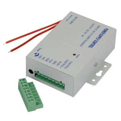 Electric Door Lock Access Control System Power Supply Switch Video Intercom