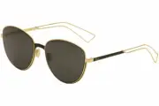 NEW Christian Dior Women's Ultradior/S RCW/Y1 Gold/Matte Black Sunglasses 56mm