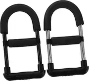 GOOHOCHY 2pcs Hand Grip Strengthener Hand and Wrist Strengthener Adjustable Resistance Forearm Exerciser Exercise Equipment for Home Office and Travel Fitness