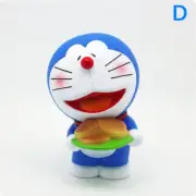 8cm Kawaii Pvc Anime Doraemon Action Figure Model Toys Cute Collection D