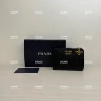 在飛比找Yahoo!奇摩拍賣優惠-30年老店 現貨 PRADA 防刮 牛皮 拉鏈 短夾 皮夾 