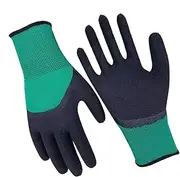 Gardening Gloves - Garden Work Yard Gloves - Puncture-Resistant Rubber Tools, Thorn-Proof Waterproof Accessories for Weeding, Digging, Raking, Pruning