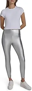 [Andrew Marc] Women's Shiny High Rise Leggings Bottoms