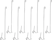 CANIGHT 8Pcs Durable Air Plant Hanging Hooks for Wall Display Space Saving Design for Tillandsia and Vining Plants Home and Patio Decor
