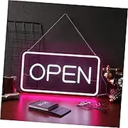 KAILIKETIY Led Neon Open Sign Business Office Door Sign for Shop with Easy Install and