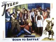 Born To Battle Lobby Card Tom Tyler 1935 Old Movie Photo