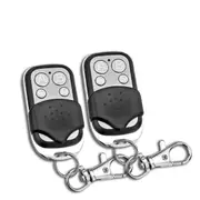 Universal Replacement Garage Door Gate Car Cloning Remote Control Key Fob - 2x
