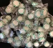 Starlight Mints SPEARMINT FLAVORED Hard Candy- BULK CANDY- 1 POUND