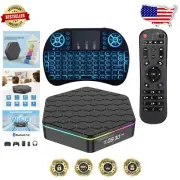 6K 3D Android TV Box with Quad-Core, 4GB RAM & Dual WiFi for Movies & Games