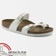 Birkenstock Mayari Birko-Flor White Patent Regular Fit - 1005280