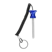 Weight Stack Pin 5/16" Dia 3" Locking Space Weight Stack Replacement, Blue