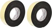 Thick Weather Stripping Adhesive Foam Tape 2 Rolls Eva Tape Sponge Tape for Home Corner