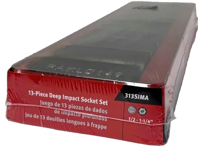 Snap-On 313SIMA 1/2" Dr. 13 Pc Deep Impact Socket Set