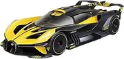 Die-cast 1:18 for Bugatti Mistral Bolide Chiron Divo Racing Simulation Alloy Car Model Miniature Vehicle Model Collection Miniature Vehicle(Bolide Yellow)