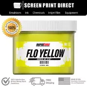 Fluorescent Yellow - Screen Printing Plastisol Ink - Low Temp Cure - All SIzes
