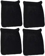 Beatifufu 4pcs Hair Dryer Nozzle Protective Cover Diffuser Attachment Soft Sponge Cover for Hair Dryer Home Salon