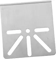 HOMOBABE Solar Security Camera Holder: Compatible with Eufy S340/e30 Stainless Steel Mount Flexible Angle Adjustment for Outdoor Drainage Gutter Installation