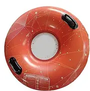 Snow Tubes – Durable Inflatable Snow Tube | Heavy-Duty Winter Snow Tube | Inflatable Snow Sled | Thickened Heavy Duty Hard Bottom Snow Sled for Fun Snow Sliding and Outdoor Winter Activities