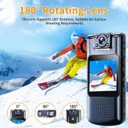 HD 1080P Video DVR IR Night Camera WiFi 2K HD Camcorder Mini Police Body Camera
