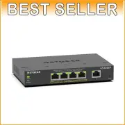 Easy Smart Managed Gigabit Ethernet Switch with 4 PoE+ Ports - Flexible Mounting