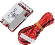 Respicefinem Li ion Li Polymer Battery Pack Protection Board 13S 48V/54.6V Batteries Charging Discharging Overcurrent Short Circuit Protection Electric Bicycles