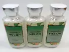3 NEW Bath & Body Works Cucumber Melon Moisture Body Lotion 8 fl oz FREE SHIP!!