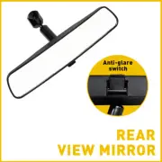 Interior Rear View Mirror 8" Anti-glare Car Panoramic Glass Replacement Stick DS
