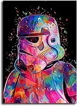 Shukqueen DIY Paint by Numbers for Adults DIY Oil Painting Kit for Beginner - Assault Soldier 16x20 Inch (without Frame)