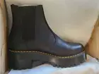 Dr. Martens Rometty Chelsea Black Burnished Wyoming - Women's - Size 8 NIB