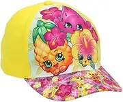[Sun City] Sun-City Children's Kids Girls Yellow Cap Summer Baseball Hat Yellow 4 to 8 Years, MultiColour, One size