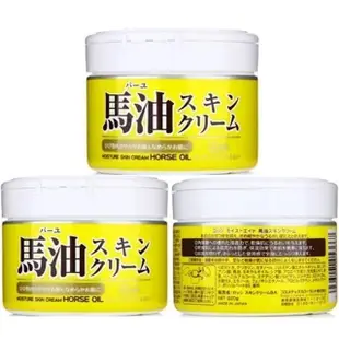 【日本Loshi】天然馬油潤膚乳霜 220gx6入組