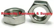 (10) M5-0.8 Hex Jam / Thin / Half Nut Stainless Steel M5 x .8 Nuts 5mm x .8