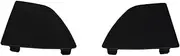 SSRAY Bumper Tow Hook Eye Cover,Fit For Mazda, 3 2016-2018 B63B-50-101 B63B-50-102 Replacement Trim Part Grille Caps Car Front Lower bumper tow hook eye cover accessories