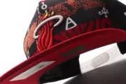 Youth's New Era Miami Heat NBA Adjustable Snapback Cap Other UV
