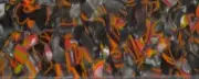 Fractured Lava BTW53KSS Acrylic (2 pc) Knife Scales 3/16" x 1 1/2" x 5"