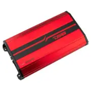 DS18 SXE-4000.4D Car Audio Full Range 4 Channel 4000 Watt Amplifier Class D Red