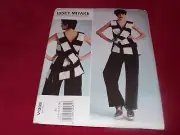 VOGUE DESIGNER ORIGINAL #V1309-ISSEY MIYAKE-LADIES TUNIC-PANTS PATTERN 6-14FF